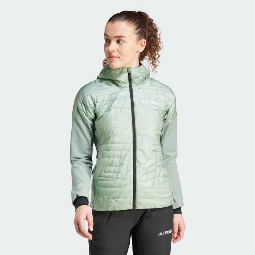 Pernata jakna adidas Performance Terrex Xperior Varilite Hybrid PrimaLoft Zelena | IP1469