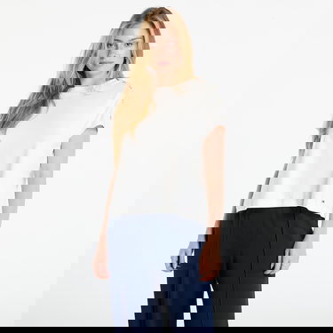 Majica kratkih rukava Tommy Hilfiger Tommy Hilfiger Gold Button Short Sleeve T-Shirt Bijela | WW0WW47455 YA8, 0