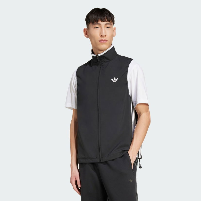 Prsluk adidas Performance Adicolor Woven Vest Crna | JZ5553