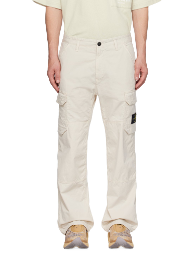 Cargo hlače Stone Island Off-White Comfort Bijela | 791532110