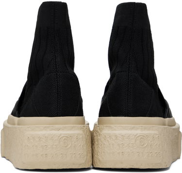 Tenisice i cipele Maison Margiela MM6 Maison Margiela Knit Sock Platform Crna | S59WS0232 P8087, 1