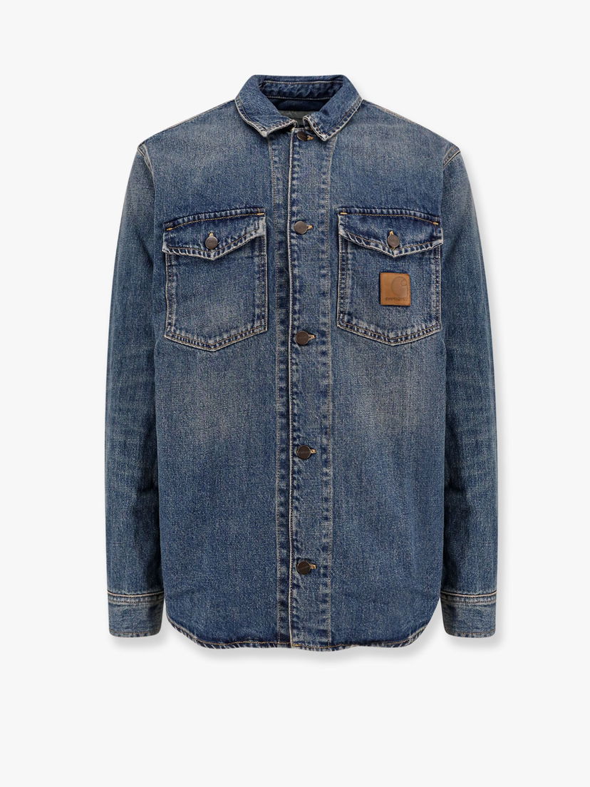 Košulja Carhartt WIP Denim Shirt Jacket Plava | I034735014Q