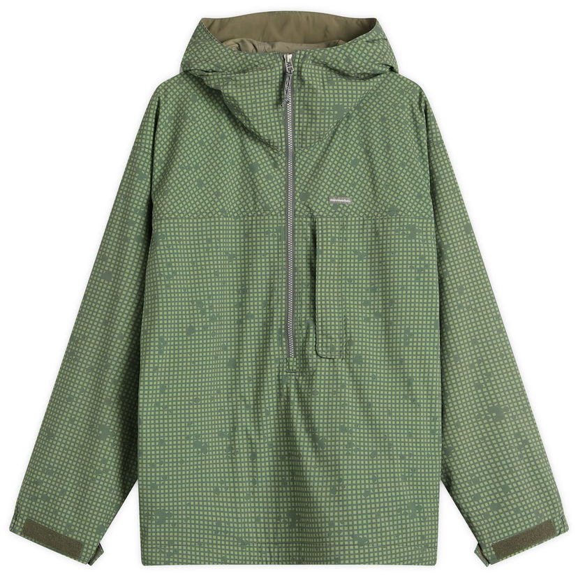 Vjetrovka thisisneverthat thisisneverthat Nylon Anorak Parka Jacket Zelena | TN251WOWLS02-CAM