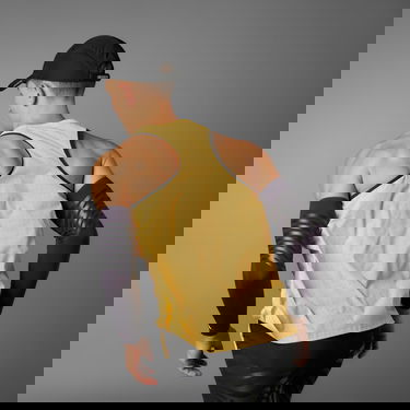 Majica bez rukava adidas Performance Adizero Running Žuta | IW6107, 2