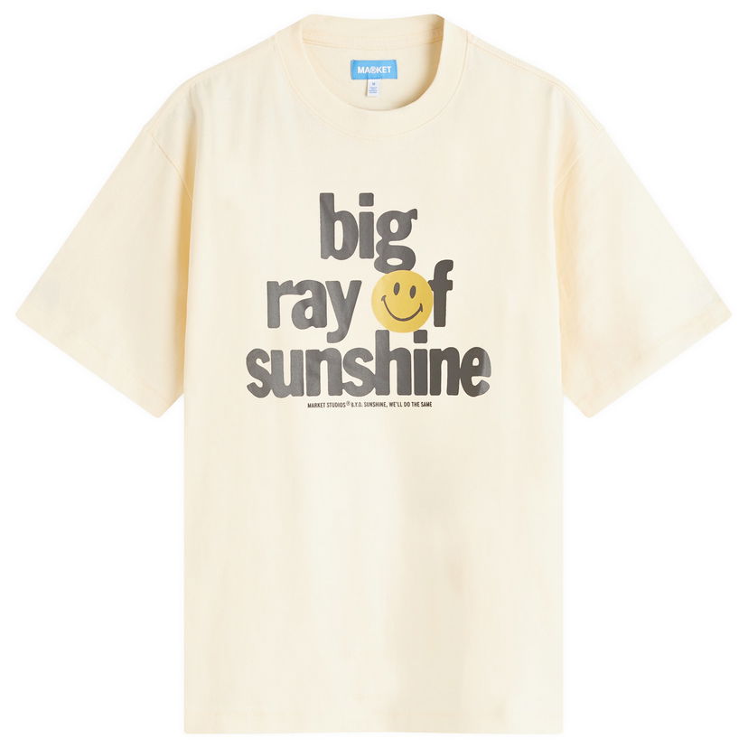 Majica kratkih rukava MARKET MARKET Smiley Sunshine T-Shirt Žuta | 399002170-CRE