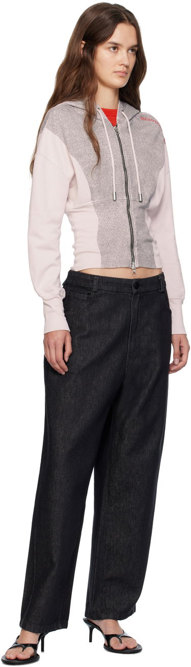 Dukserice Eckhaus Latta Eckhaus Latta Snatched Zip-Up Hoodie Ružičasta | 4000-EL-PF25-P -, 3