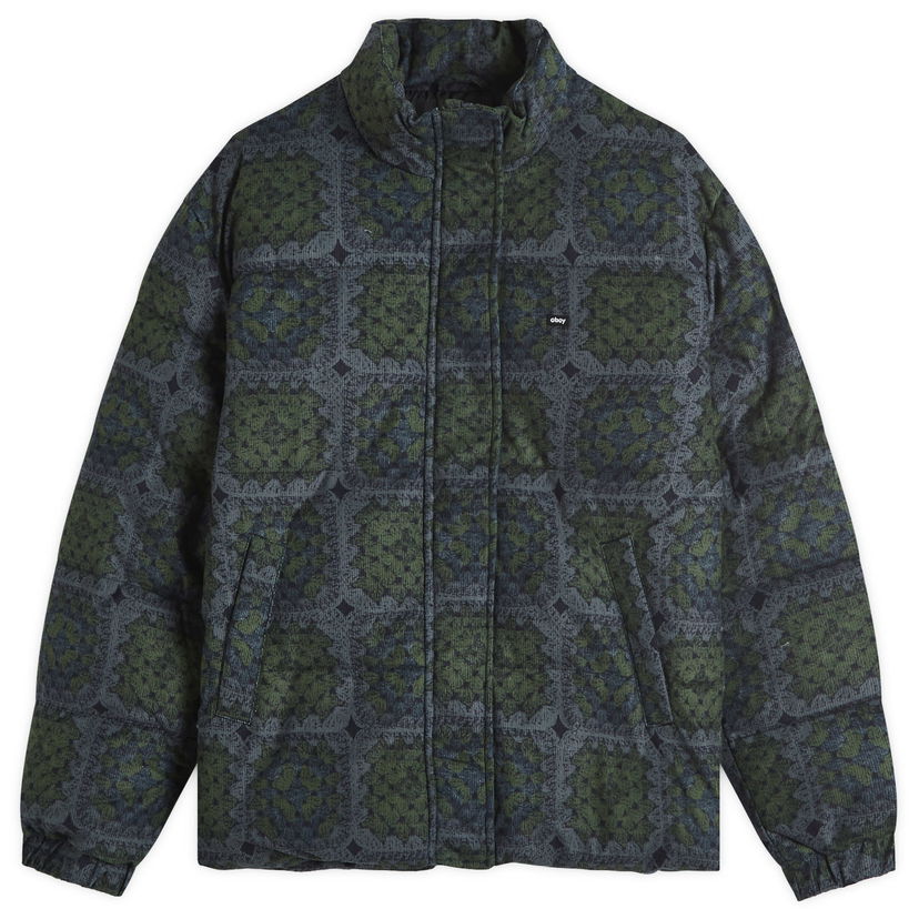 Pernata jakna OBEY Women's Tappi Puffer Jacket Zelena | 221800422