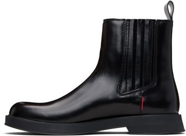 Tenisice i cipele BOSS Hugo Embossed-Logo Chelsea Boots Crna | 50552567, 2