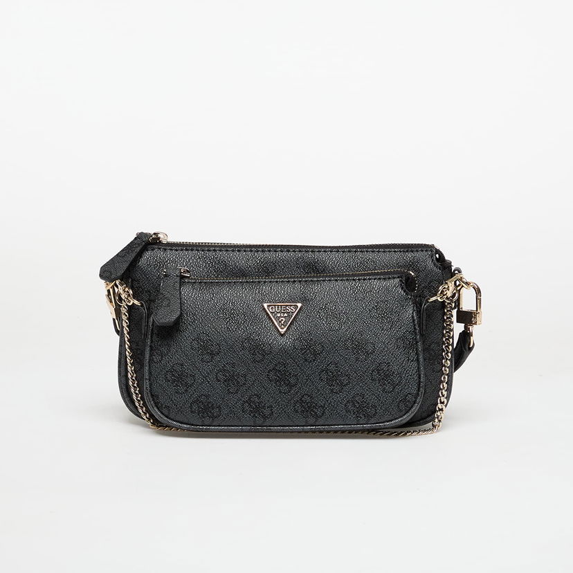 Torba za rame GUESS Noelle II Double Pouch Crossbody Bag Crna | HWBG9672710-CLO