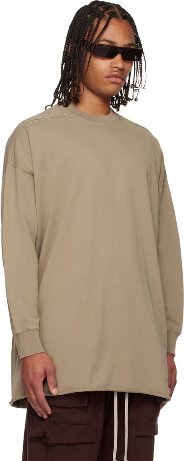 Dukserice Rick Owens DRKSHDW Concordians Tommy LS Sweatshirt Bež | DU02E7292 RIGP, 1