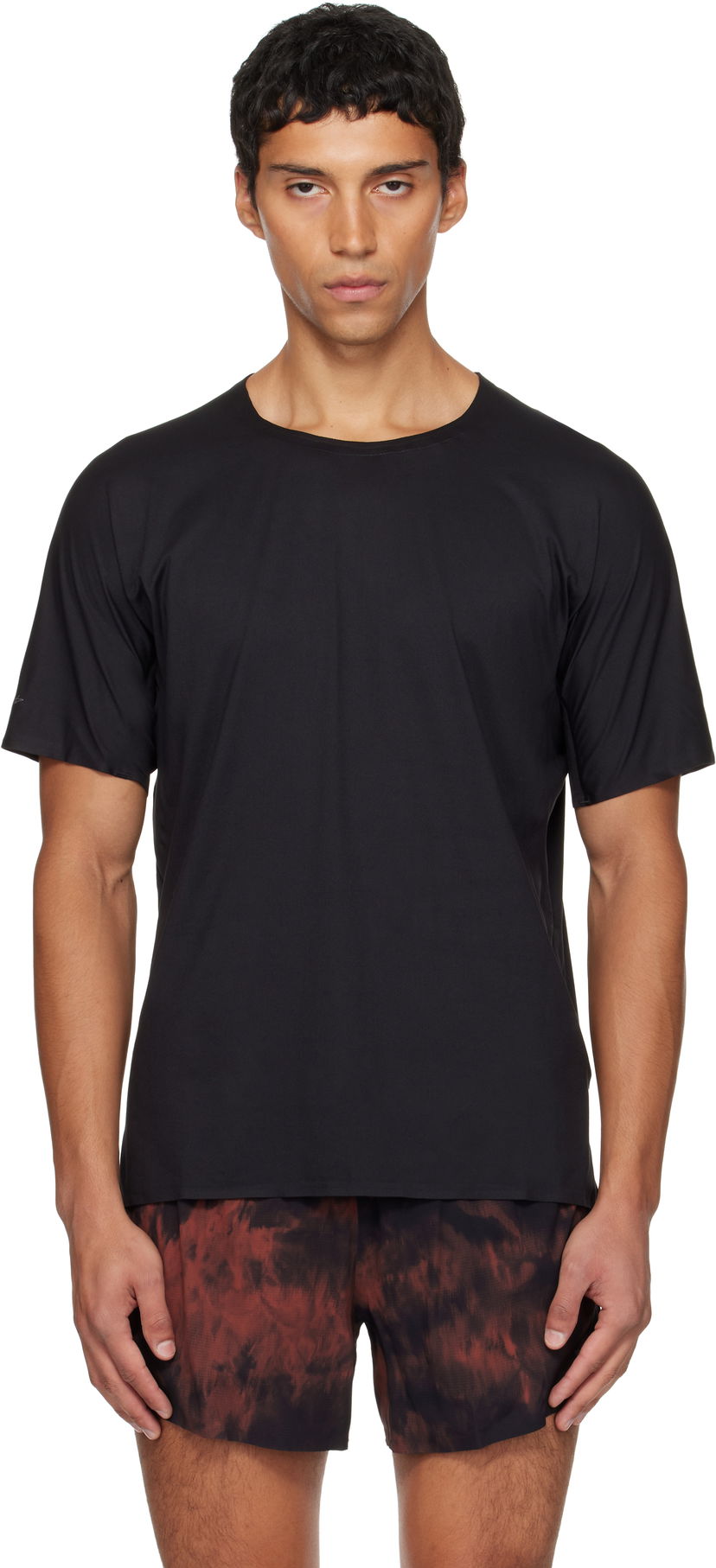 Majica kratkih rukava Y-3 Y-3 Running Short Sleeve T-Shirt Crna | JX4807