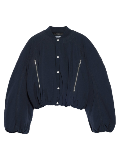 Bomber jakna Jacquemus Le Bomber Croissant Tamnoplava | 236BL044-1320-390