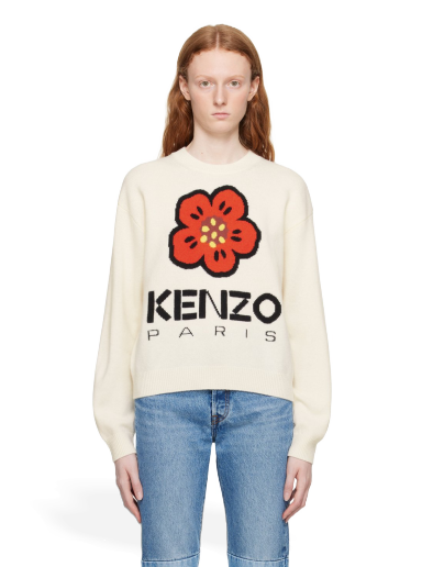 Džemper KENZO Paris Boke Flower Bijela | FD62PU4303LD