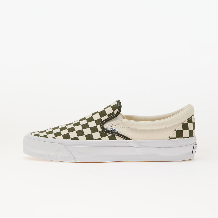 Tenisice i cipele Vans LX Classic Slip-On 98 Checkerboard Zelena | VN000D5AKCZ1