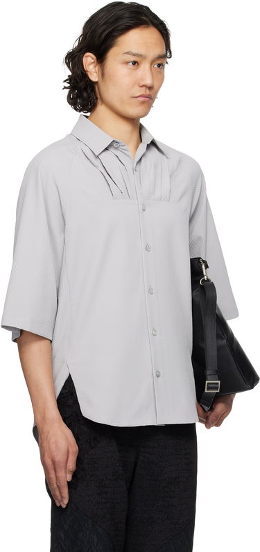 Košulja ADER ERROR ADER error Product. 53 Pleated Shirt Siva | BO01SSSH0201GR, 1