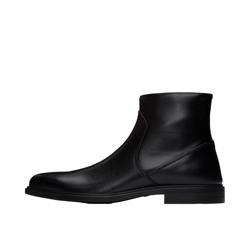Tenisice i cipele BOSS Leather Chelsea Boots Crna | 50528808