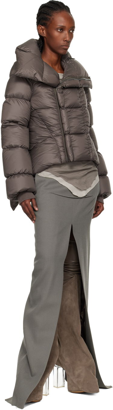 Pernata jakna Rick Owens Concordians Naska Duvet Down Jacket Smeđa | RP02E4746 NPD3, 3