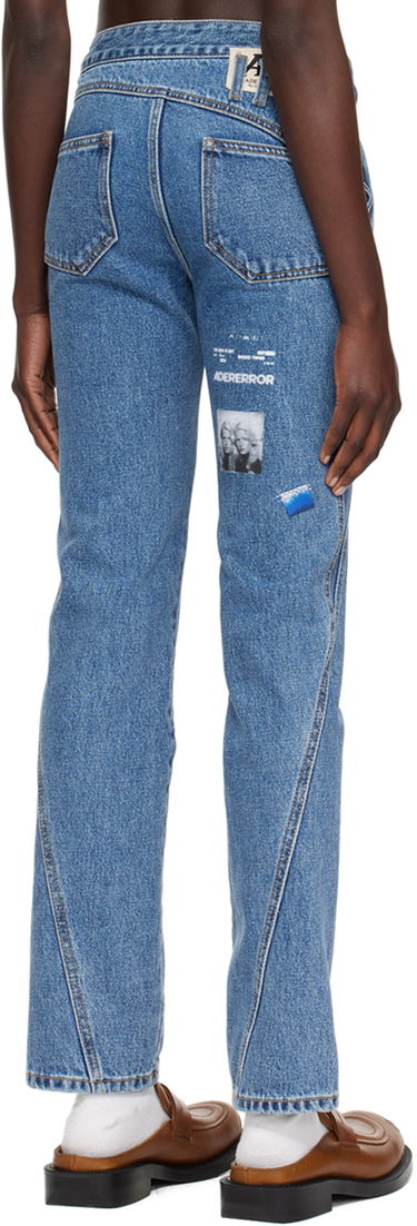 Jeans ADER ERROR Curved Seam Jeans Plava | BN01SSJE0108BL, 2