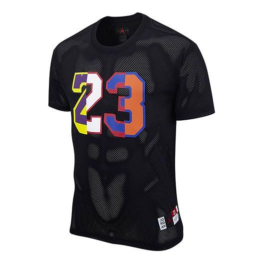 Dres Jordan Jordan DNA Colorblock Mesh T-Shirt Crna | DJ6387-010