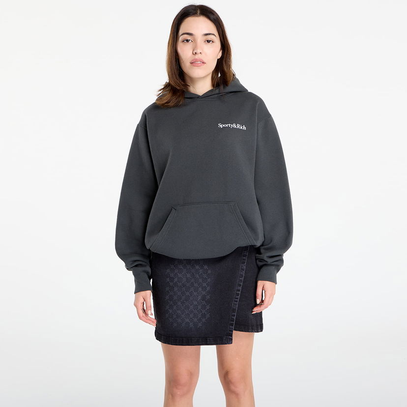 Dukserice Sporty & Rich Sporty & Rich Health Is Wealth Soft Hoodie Siva | ST084625300BA02