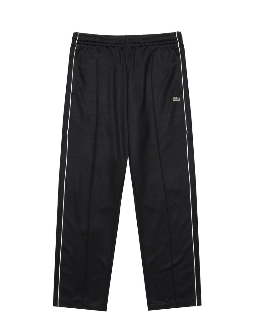 Trenirka Lacoste Lacoste Piped Cuff Track Pants Crna | XH1412-031