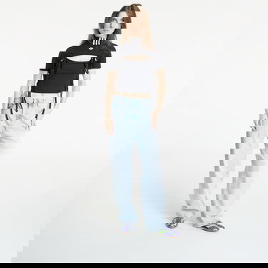 Crop top adidas Performance Cutout Tie Detail Crop Top Crna | JX2537, 3