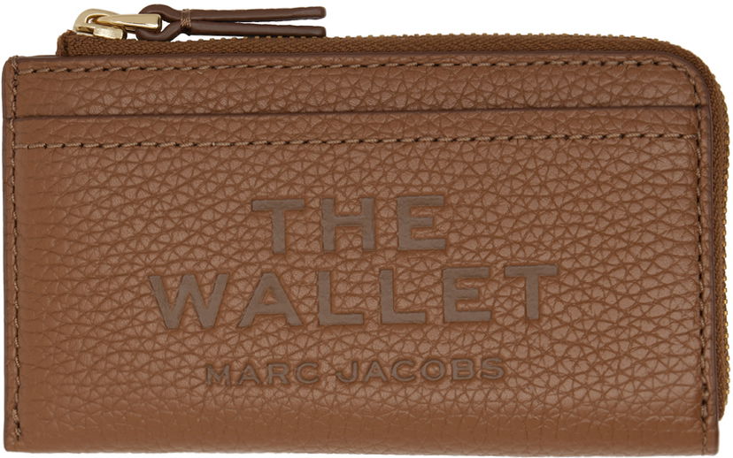 Novčanik Marc Jacobs Marc Jacobs 'The' Top Zip Wallet Smeđa | 2S4SMP010S02