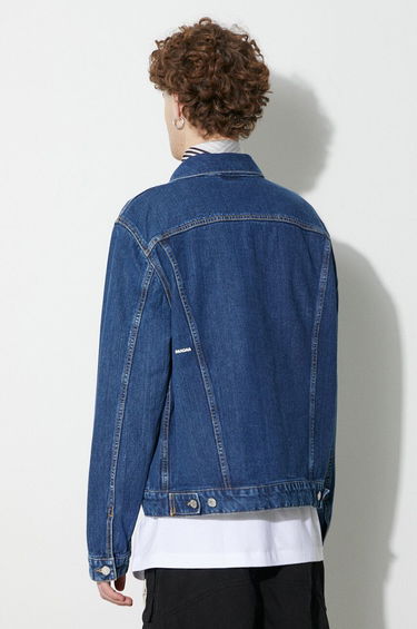 Jakna PANGAIA Pangaia Himalayan Nettle & Organic Cotton Denim Jacket Plava | 10000336, 3