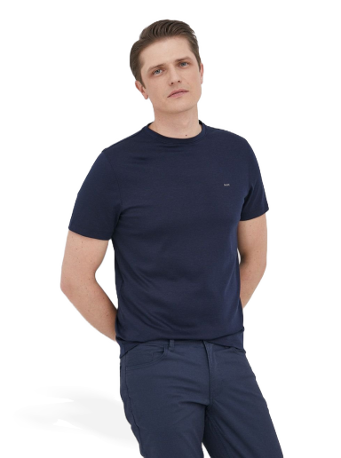Majica kratkih rukava Michael Kors Cotton Tee Tamnoplava | CB95FJ2C93