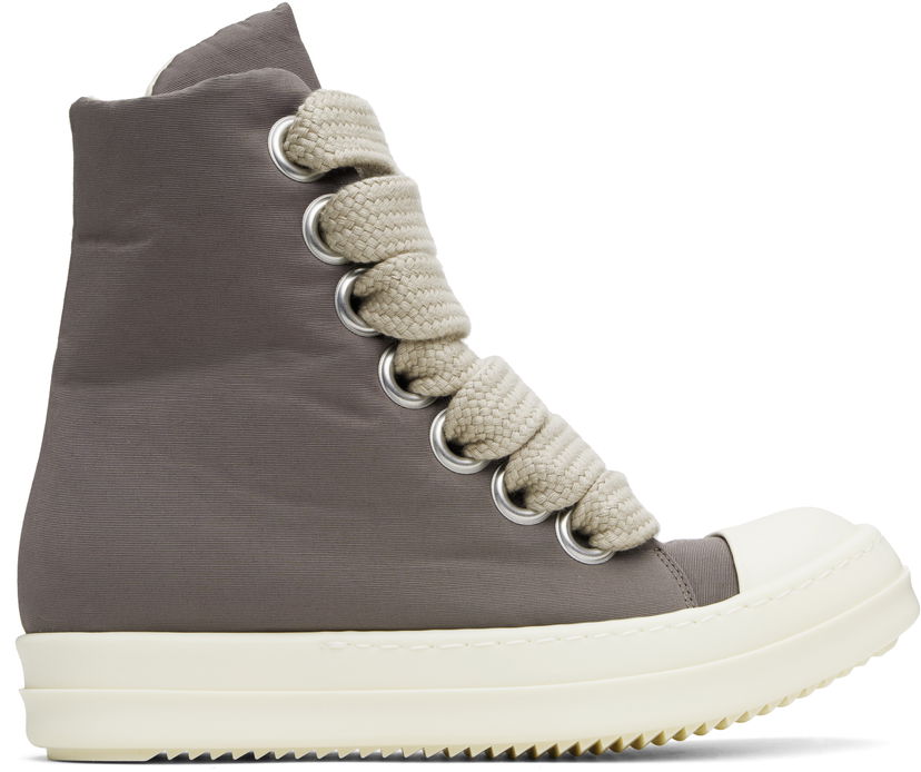 Pernata jakna Rick Owens Rick Owens DRKSHDW Hollywood Jumbo Lace Puffer Siva | DS01E3818 MUW2