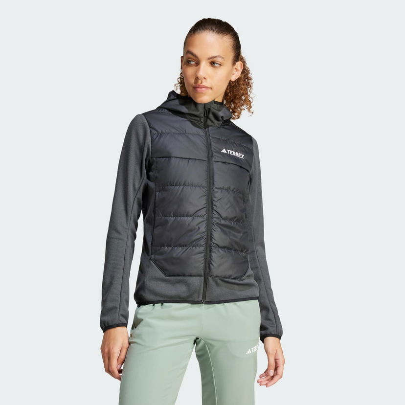 Jakna adidas Performance Terrex Multi Hybrid Insulated Hooded Jacket Siva | IR7882
