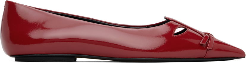 Dodaci Marc Jacobs Marc Jacobs 'The Kat' Ballerina Flats Crvena | 2F4FFL001F11