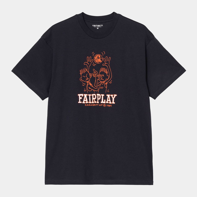 Majica kratkih rukava Carhartt WIP Fairplay Graphic T-Shirt Tamnoplava | I035433_9