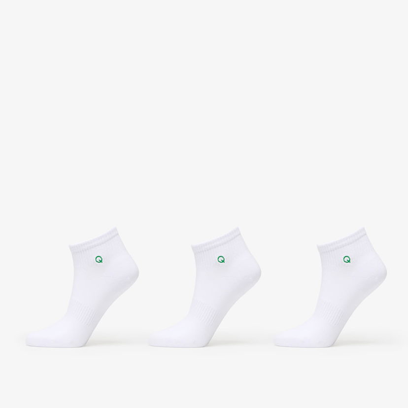 Čarape Queens Essential Ankle Socks 3-Pack Bijela | QNS_067