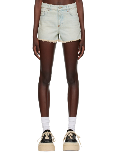 Kratke hlače AMI Five Pockets Shorts Plava | FSO104.DE0002