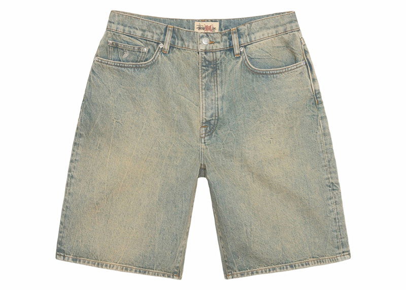 Kratke hlače Stüssy Stussy Big Ol' Denim Shorts Plava | 112296