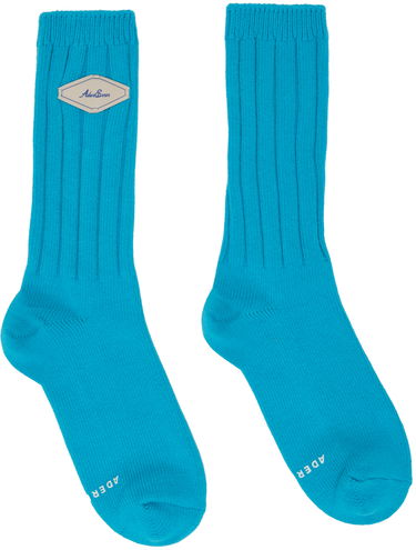 Čarape ADER ERROR ADER error Fluic Ribbed Socks Tirkiz | BMADSSAC0301LB, 0