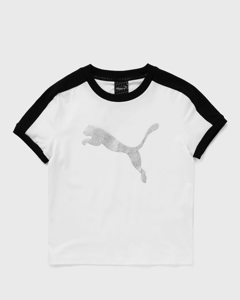 Majica kratkih rukava Puma FENTY Slim T-Shirt Bijela | 636184-02