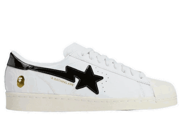 Tenisice i cipele adidas Performance BAPE x SSTR V "Cloud White" Bijela | JR2701, 0