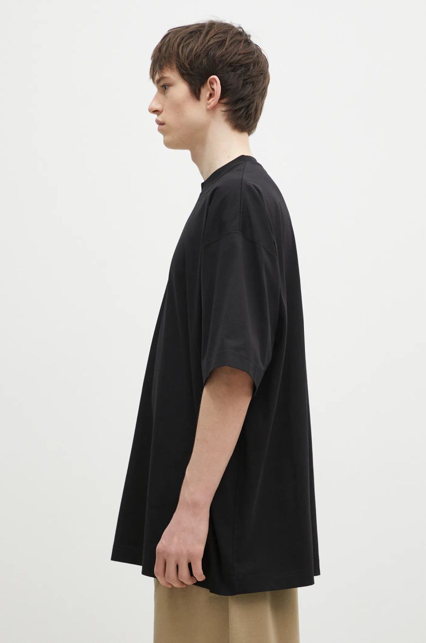 Majica kratkih rukava VETEMENTS Oval Logo Oversized T-Shirt Crna | UA66TR605BW, 1