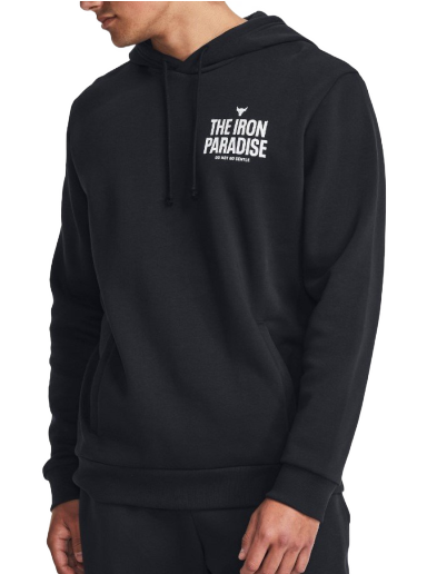 Dukserice Under Armour Pjt Rock Rival Fleece Crna | 1380107-001