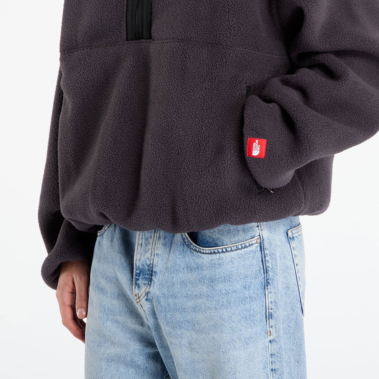 Džemper The North Face RedBox 1/2 Zip Fleece Siva | NF0A8EGC0SA1, 1