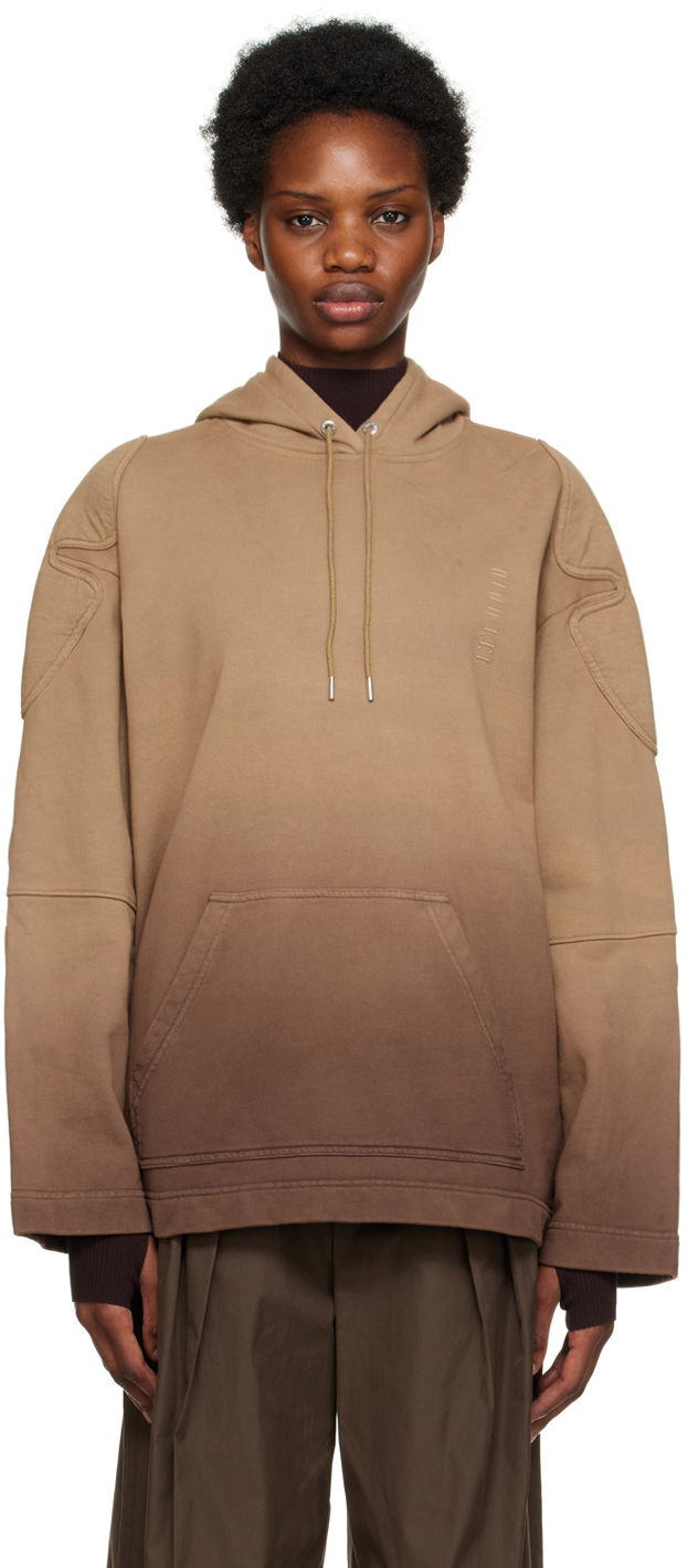 Dukserice Dion Lee Padded Sunfade Hoodie Smeđa | C3093R23