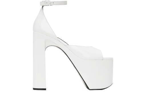 Tenisice i cipele Balenciaga Camden 160 Heeled Sandals "White" Bijela | 742308 WA980