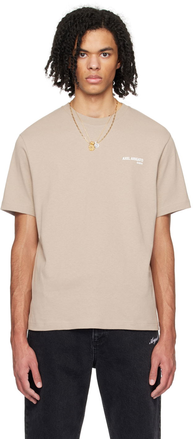 Majica kratkih rukava AXEL ARIGATO Legacy T-Shirt Bež | A2215004