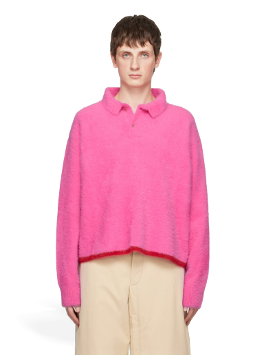 Polo majica Jacquemus Le Papier 'Le Polo Neve' Polo Ružičasta | 21H216KN601-2390