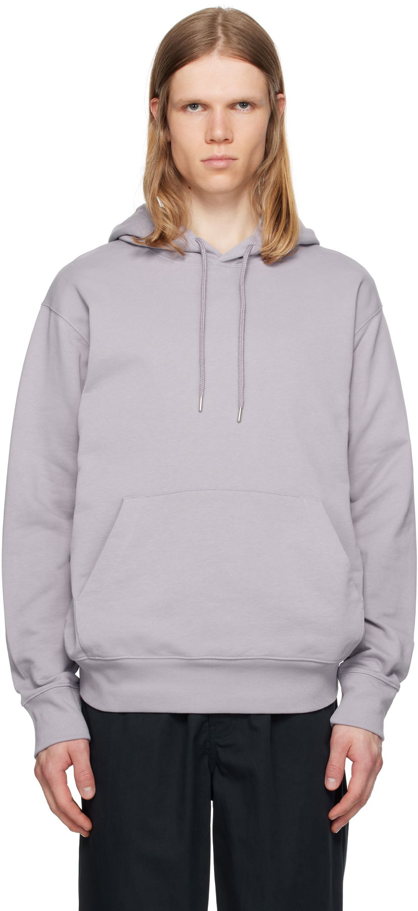 Dukserice NORSE PROJECTS Norse Projects 'Norse Standard' Hoodie Ljubičasta | N20-1372
