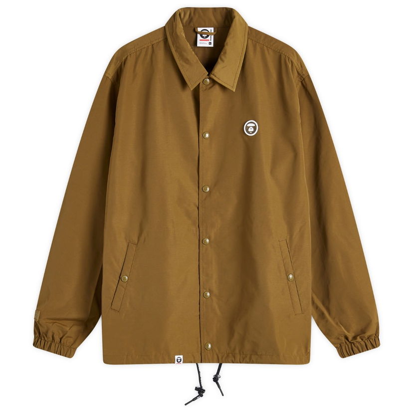Vjetrovka AAPE by A Bathing Ape AAPE Now Lightweight Coach Jacket Smeđa | AAPLJM7662XXNGRH