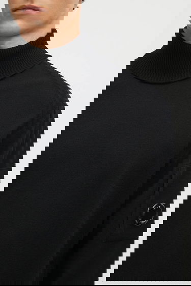 Džemper C.P. Company C.P. Company Turtleneck Sweater Crna | 19CMKN035A005528A, 3