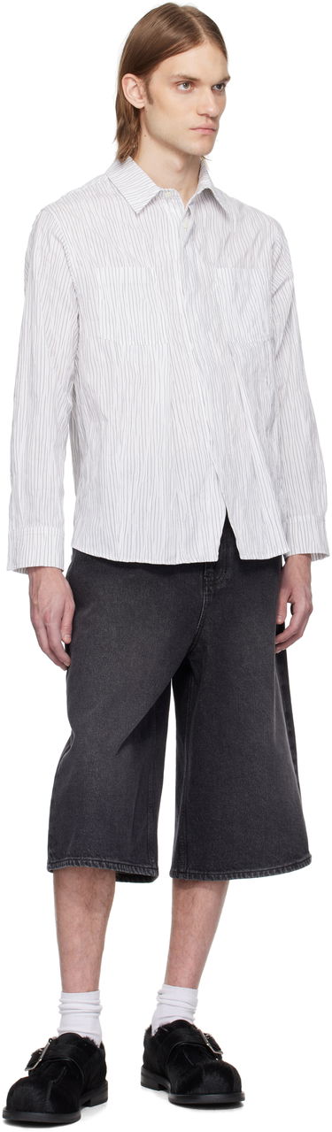Košulja ADER ERROR ADER error Product. 53 Striped Shirt Bijela | BO01SSSH0101WH, 3